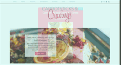 Desktop Screenshot of carrotsticksandcravings.com